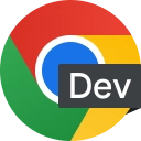 نشان Google Chrome (unstable)