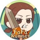 FaFa Runner 標誌