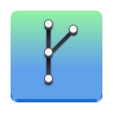 Sovelluksen GitY logo