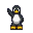 Sovelluksen Tux Planet Speedrun Any% logo