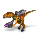 Sovelluksen Nanosaur logo