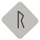 Logo aplikácie Runa