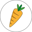 Logo aplikácie Karoto Shopping List