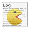 Лого на „Pacman Log Viewer“