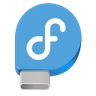 Logo de Fedora Media Writer