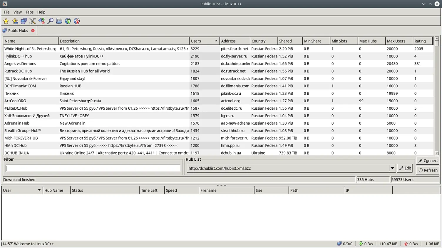 Install LinuxDC++ on Linux | Flathub