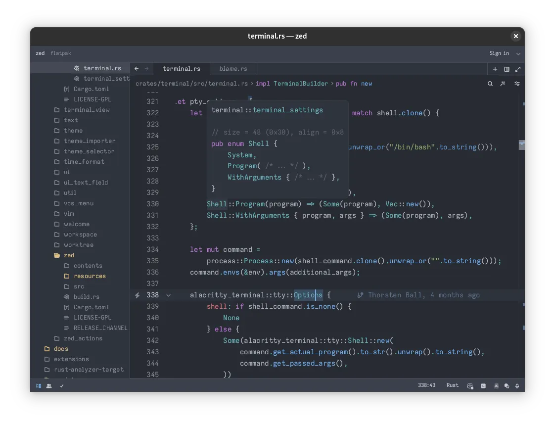 Install Zed Preview on Linux | Flathub