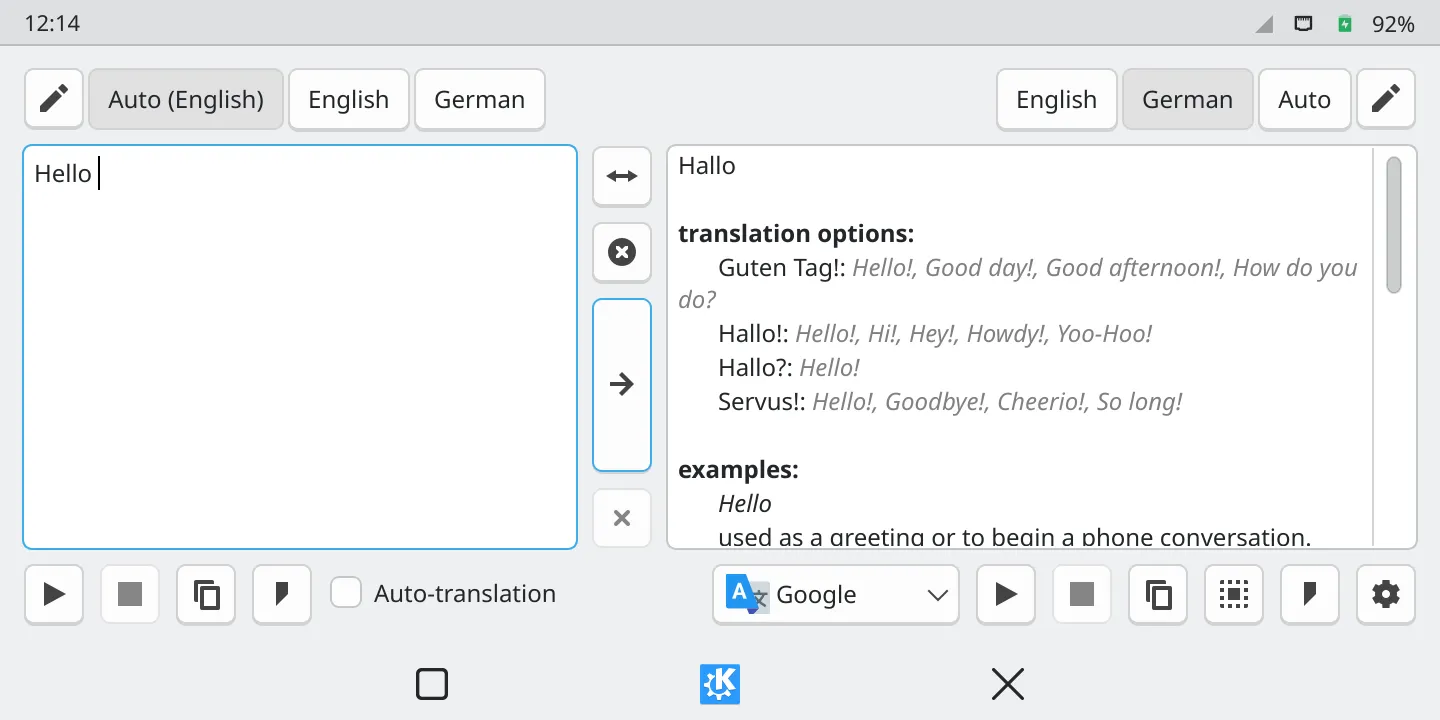 Crow TranslateをLinuxにインストール | Flathub