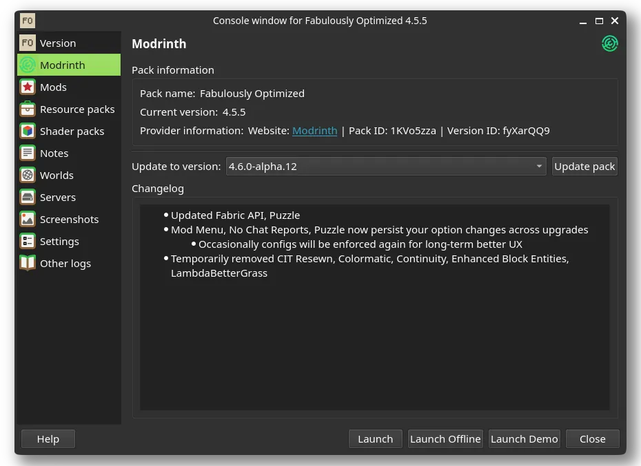 Установить «Prism Launcher» на Linux | Flathub