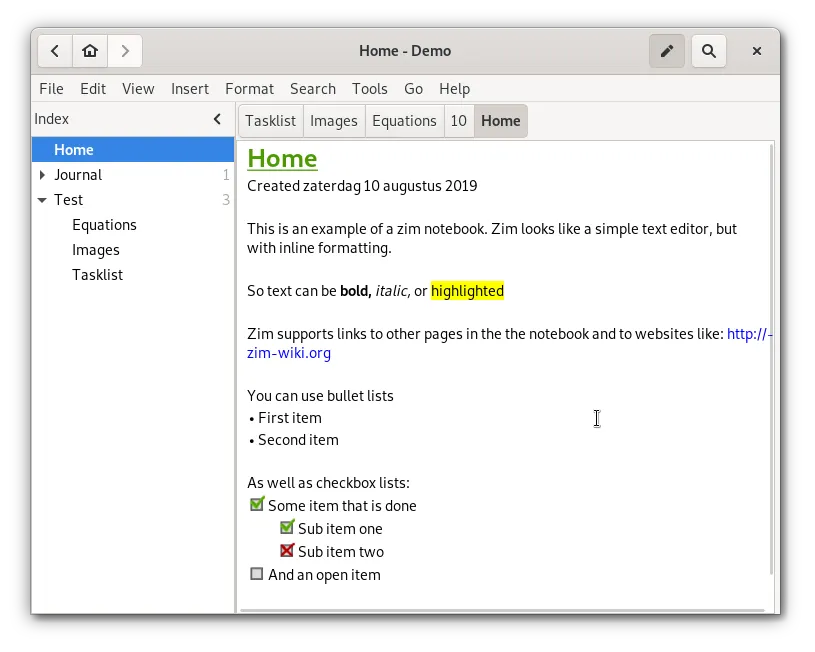 ZimをLinuxにインストール | Flathub