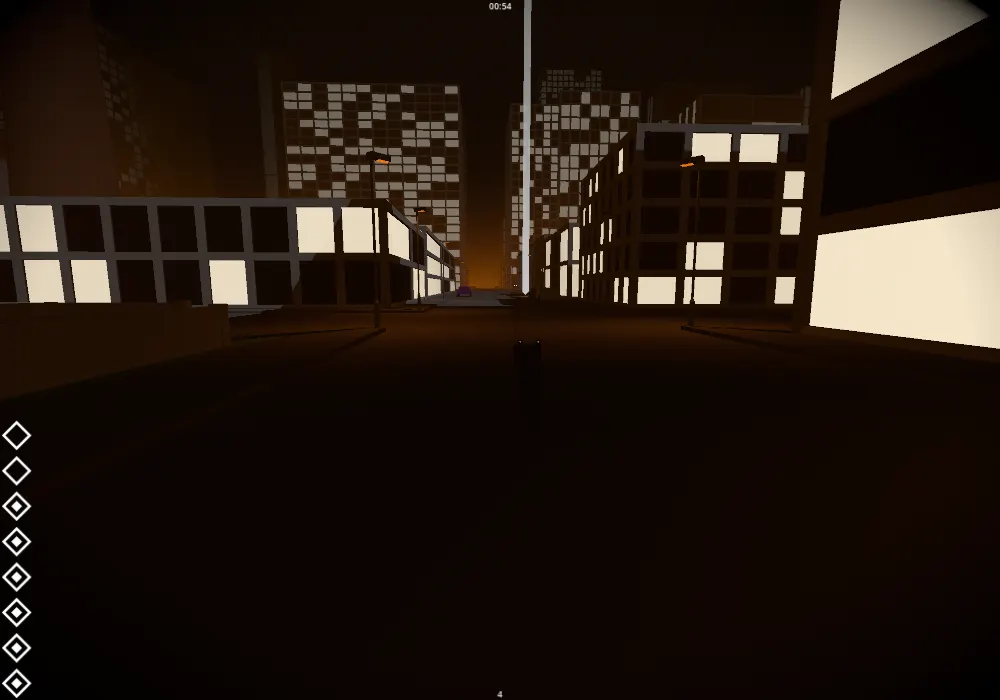 A city world in standard mode
