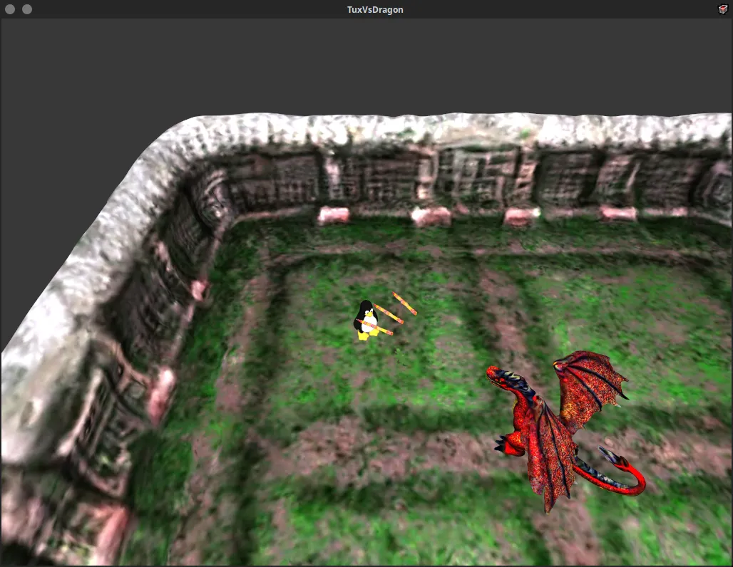 TuxVsDragon Screenshot