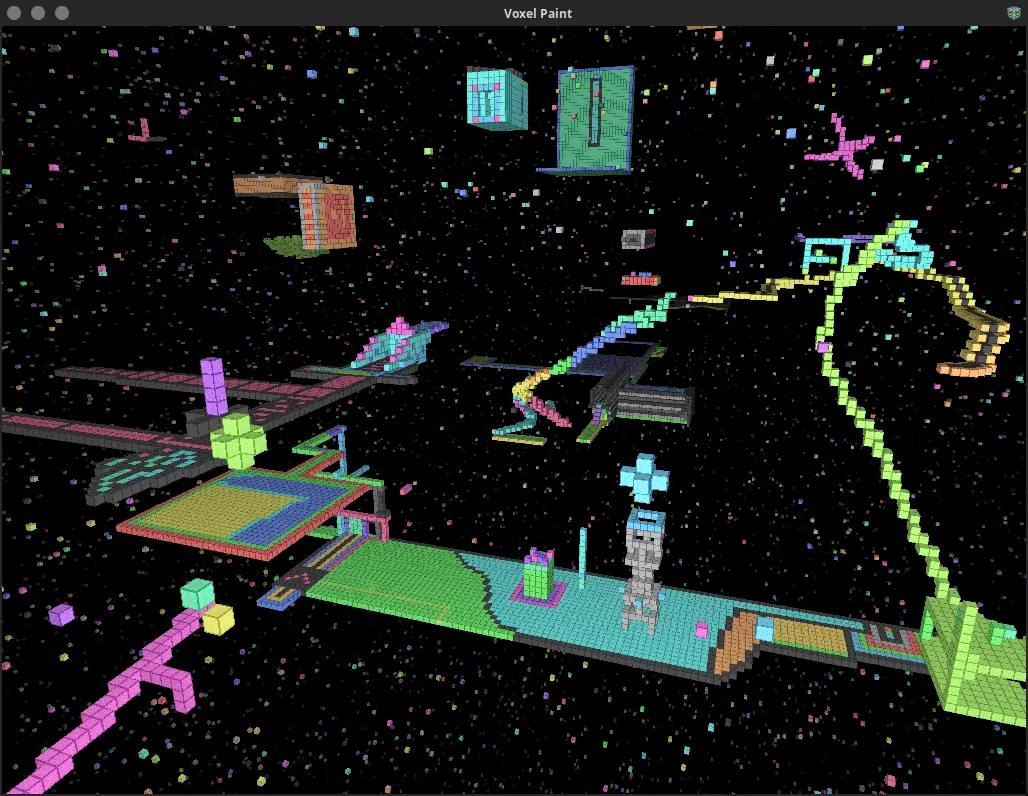 Voxel Paint Screenshot