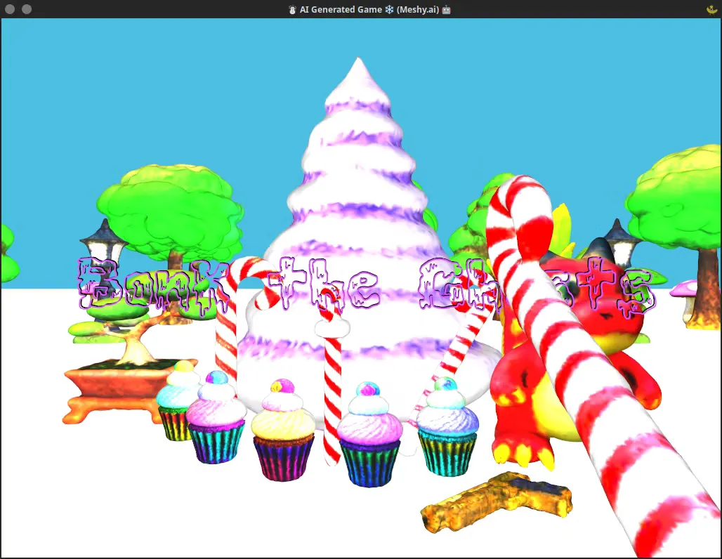Every asset generated by Meshy.AI