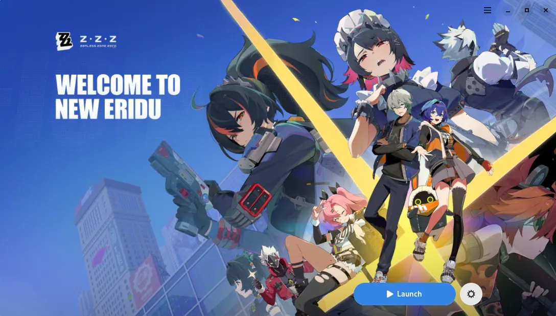 Main launcher window (Classic look)