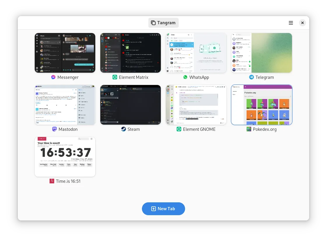 Tabs overview