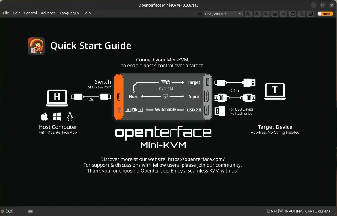 App mainwindow screenshot