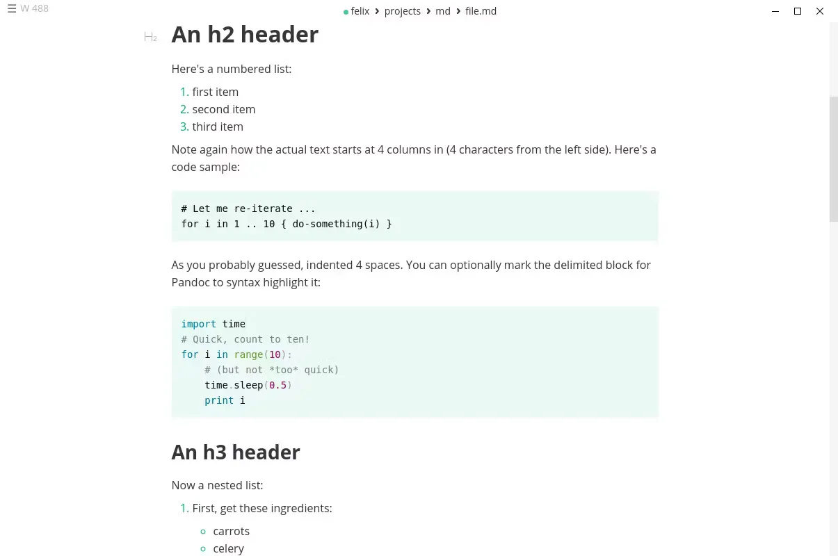 Light theme