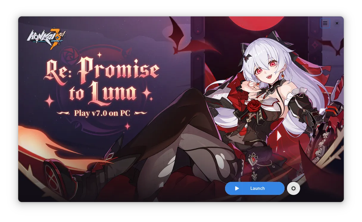 Main launcher window (Classic look)