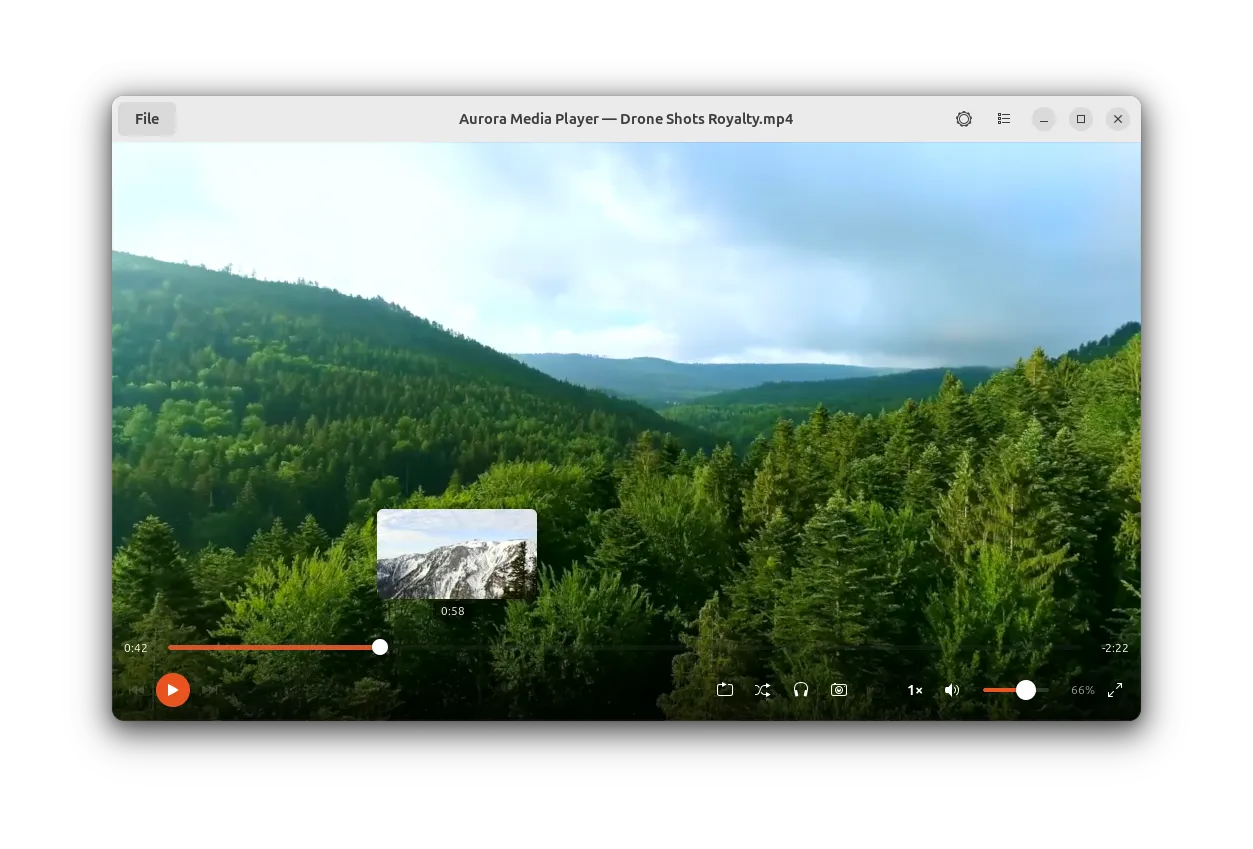 Aurora default view