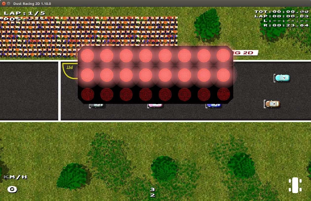 Race is starting.