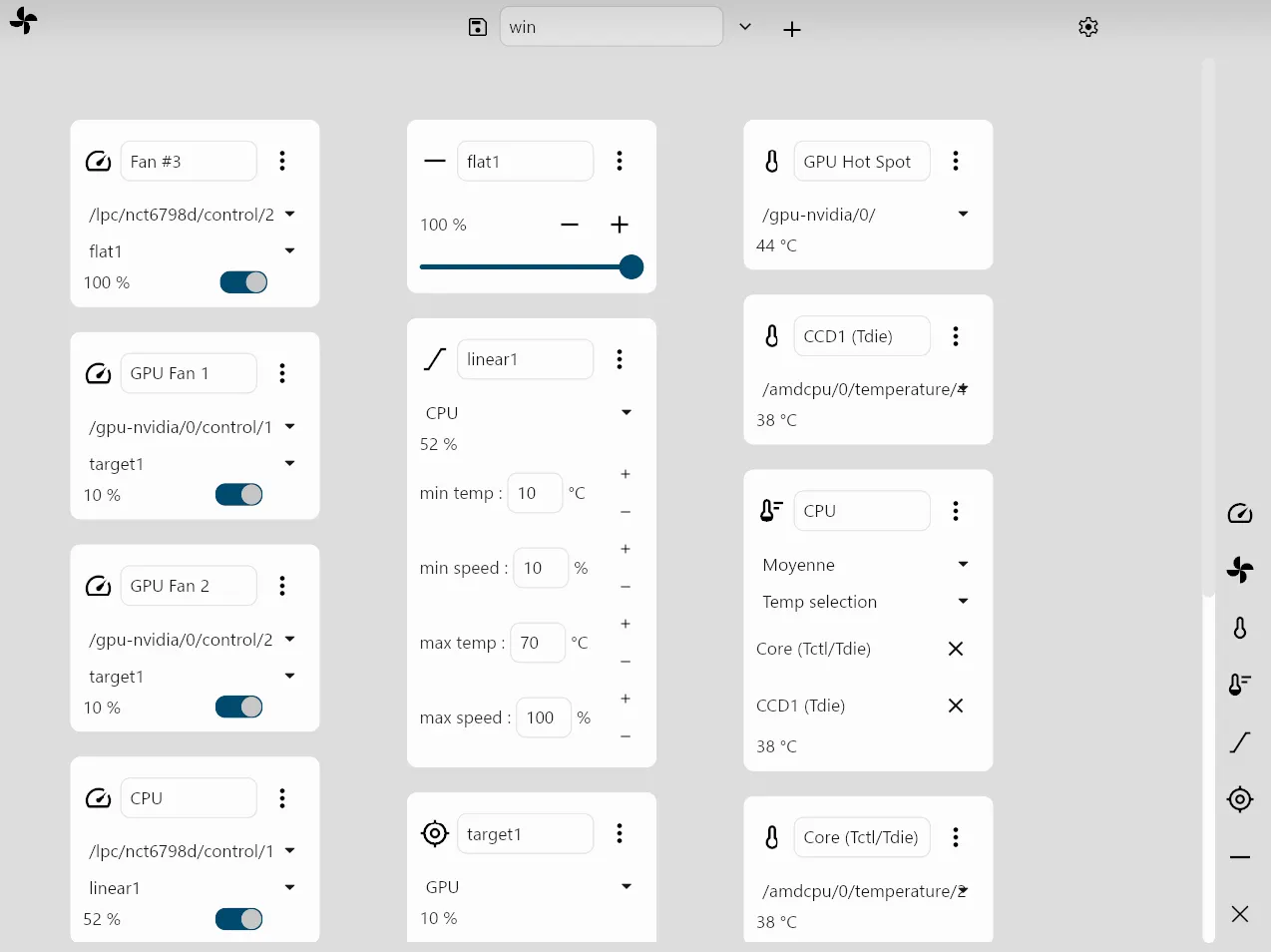 Fan Control screenshot