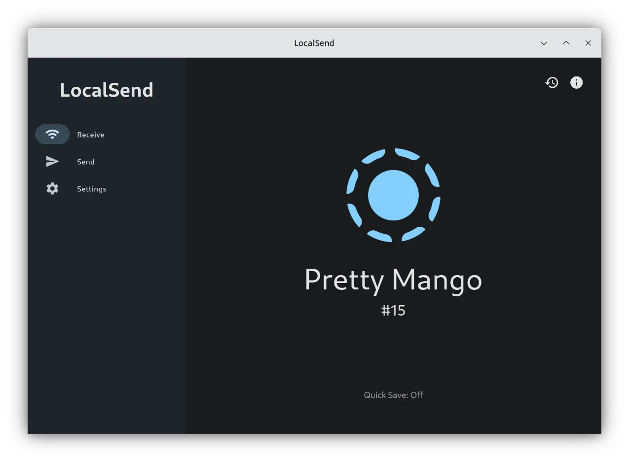 Receiving interface