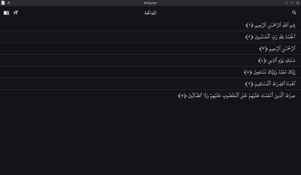 Main screen dark