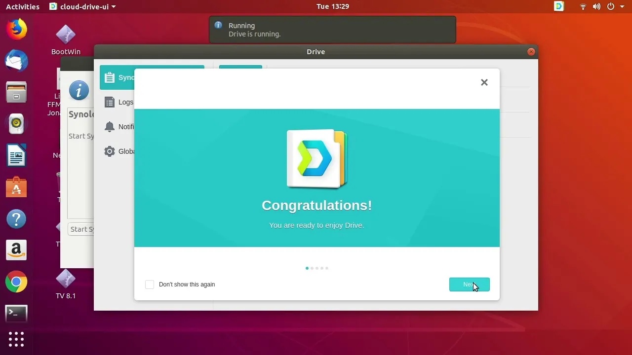 Seamlessly syncing and backing up