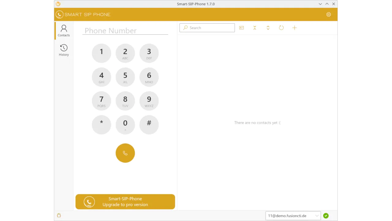 Main window (light theme)