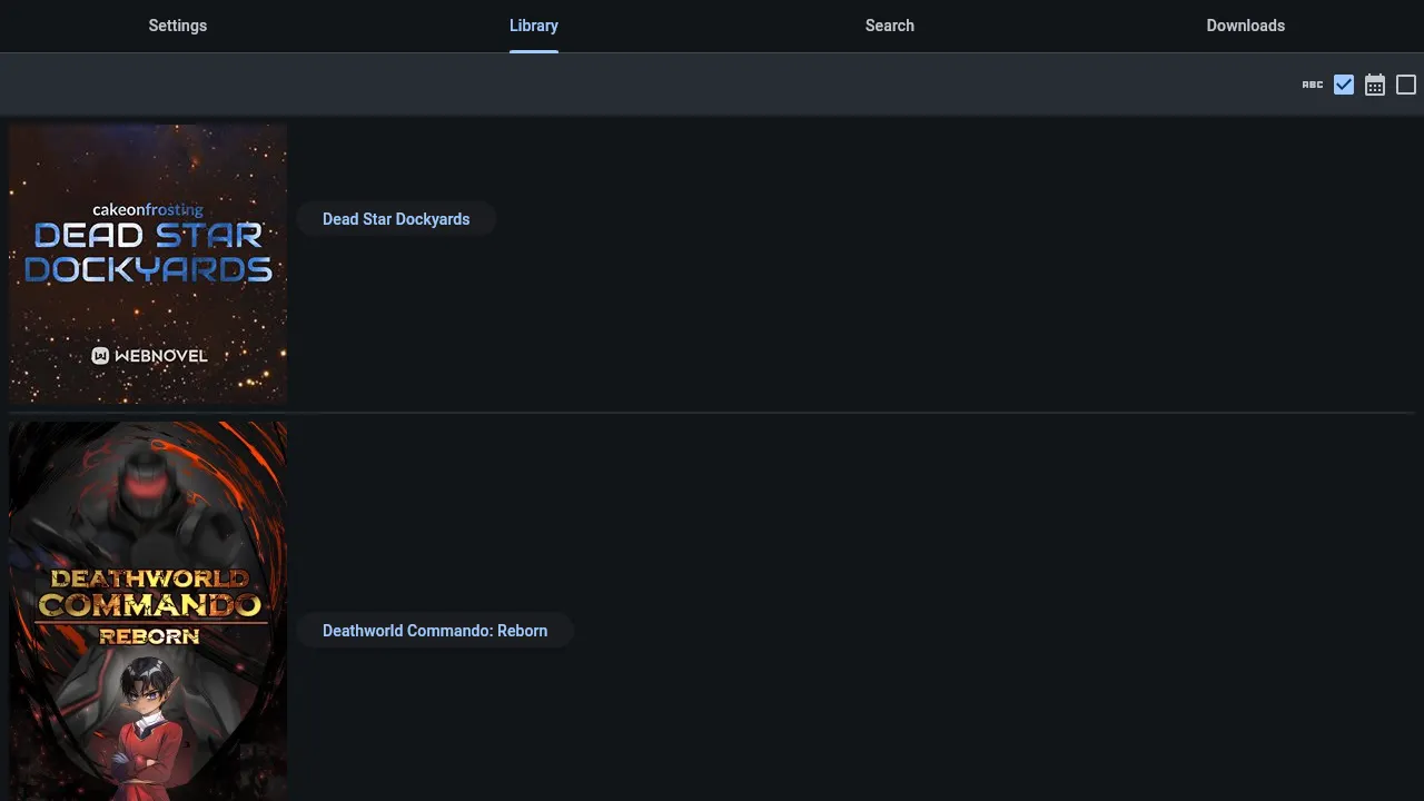 Library Page