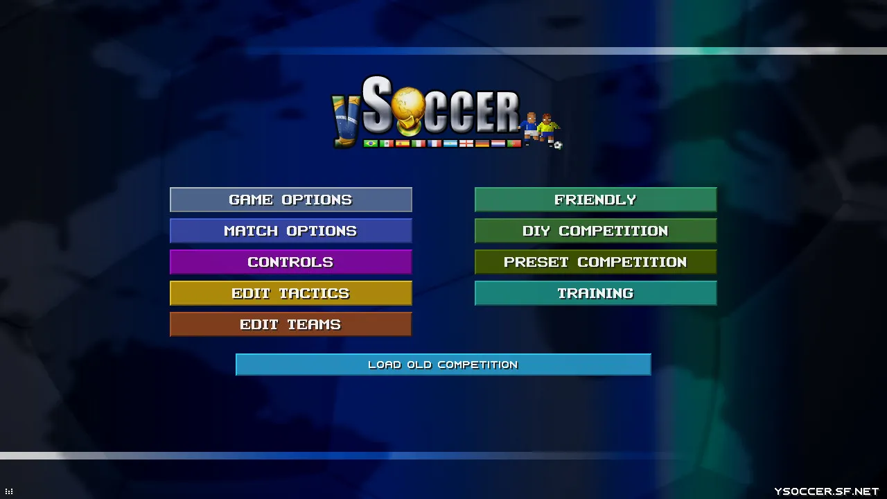 Main menu