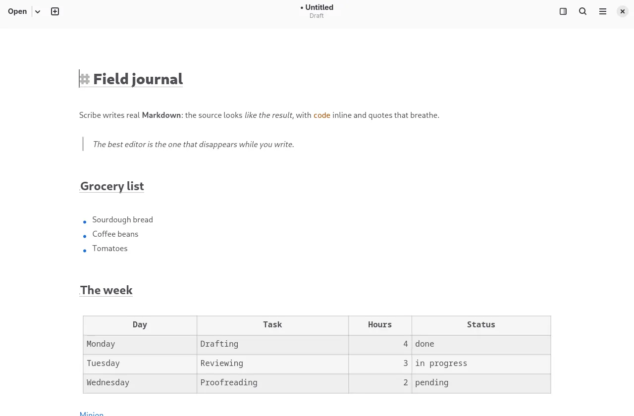 Writing prose with spell checking enabled
