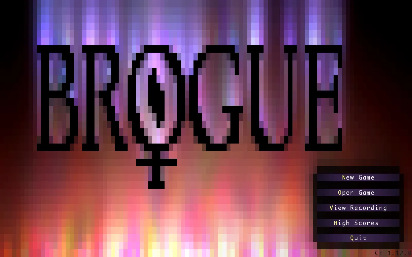 Title screen
