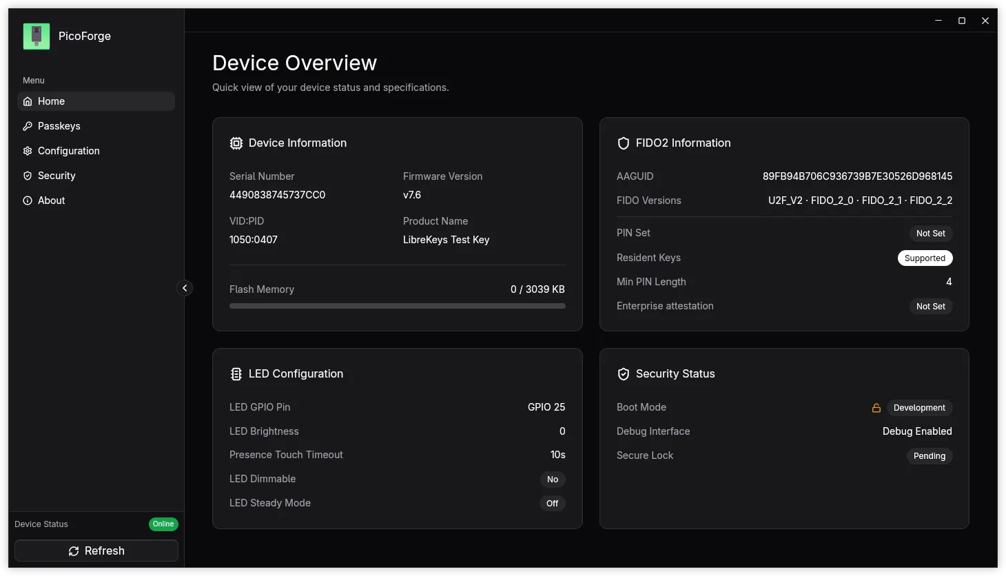 Main Interface