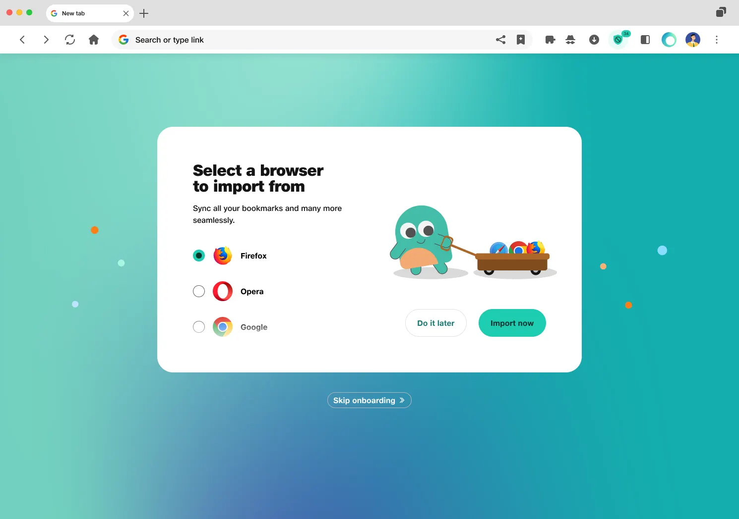 Welcome page of JioSphere