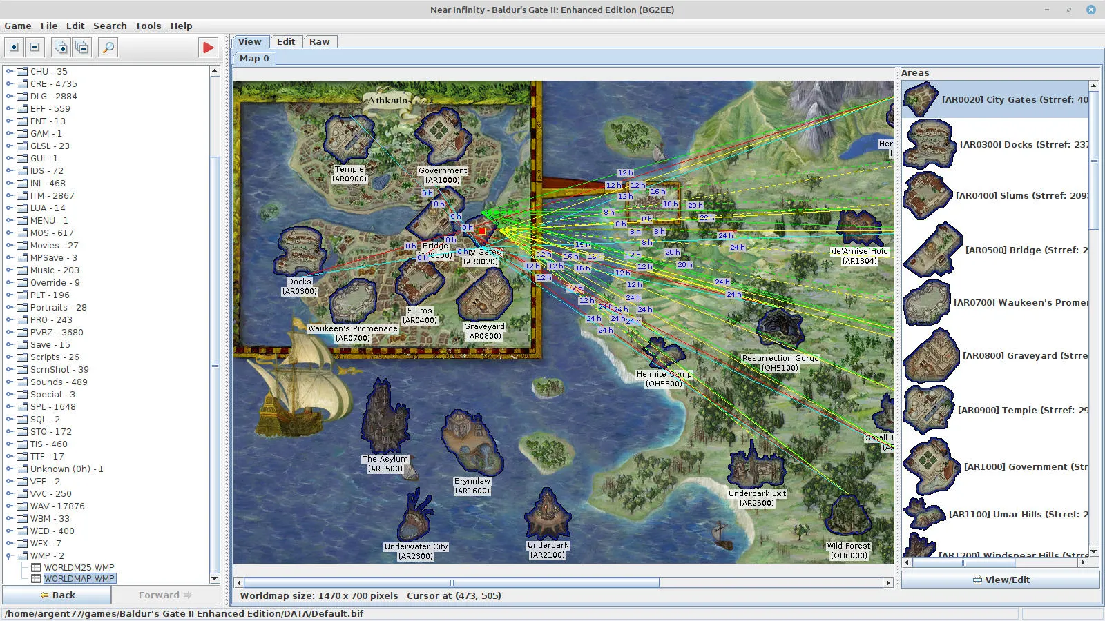 Worldmap View Mode