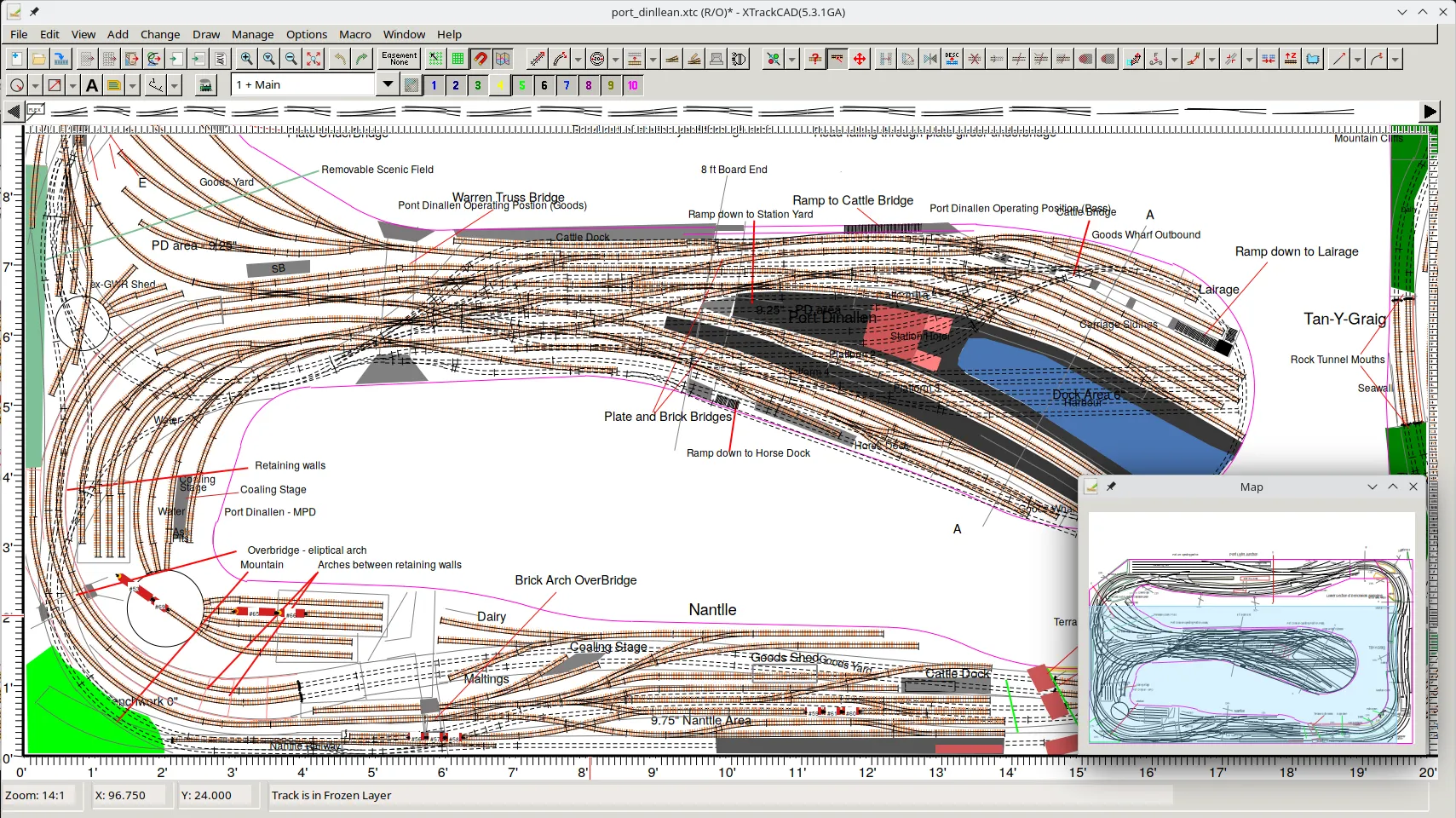Example port_dinllean.xtc