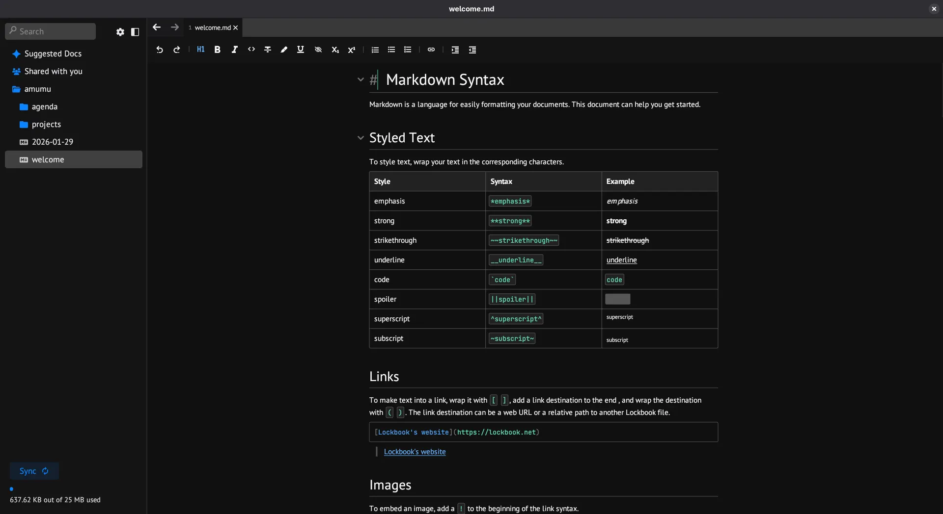 dark theme
