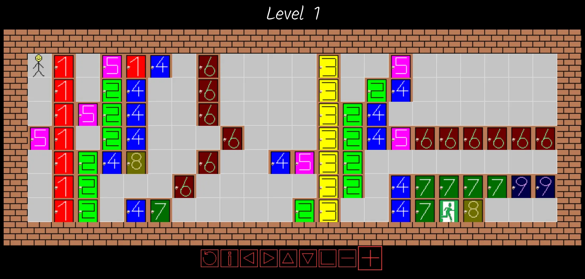 The first level of DOORS.