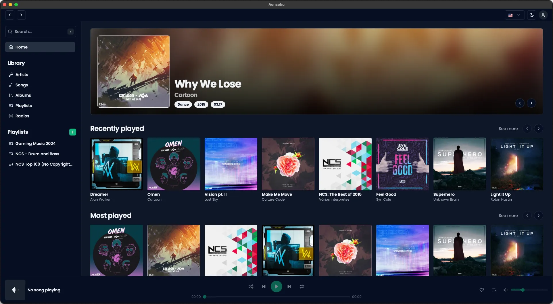 Home page