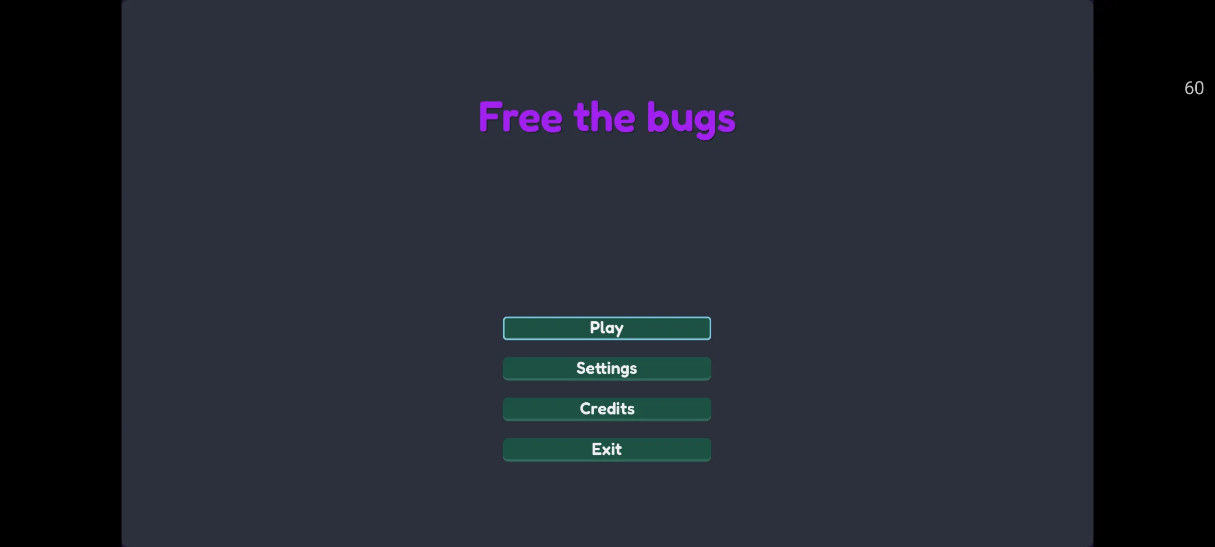 Main Menu Screenshot