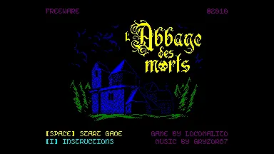 Title screen
