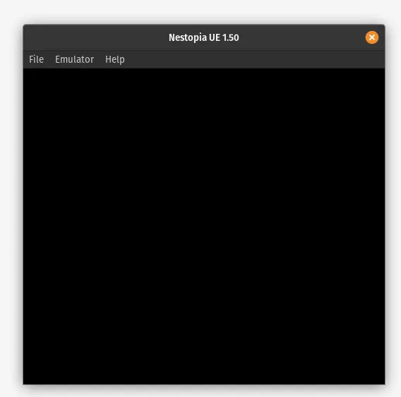 Image of the Emulator running