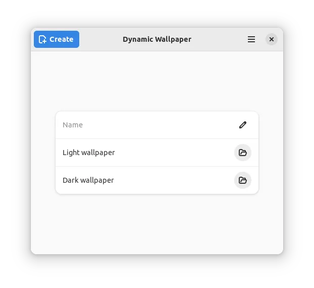 Main window light theme