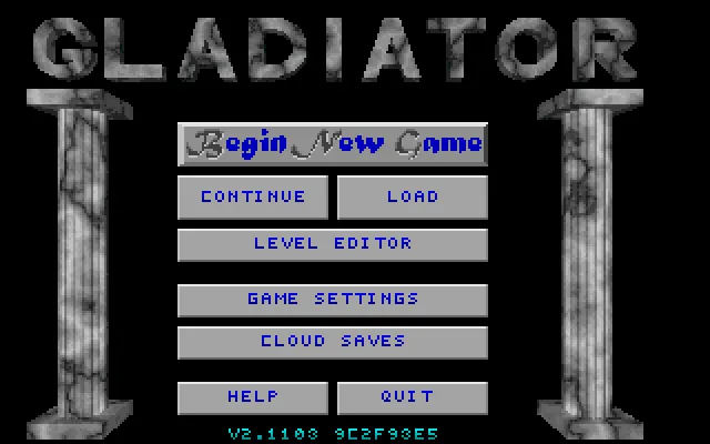 Main menu