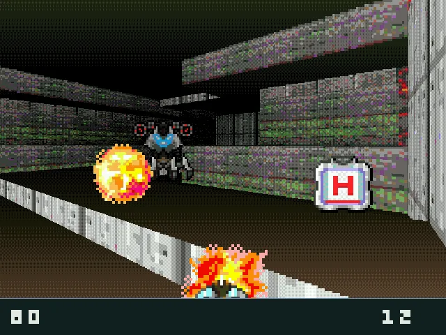 Shooting robots