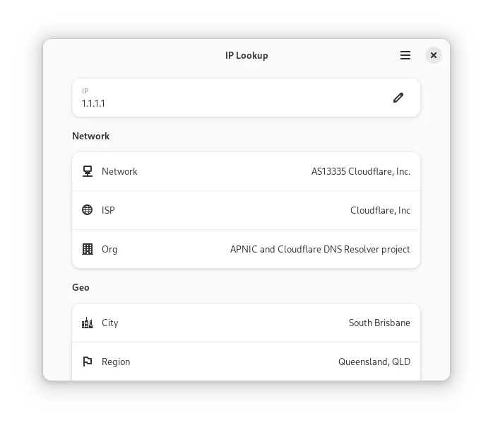 Main Window Network
