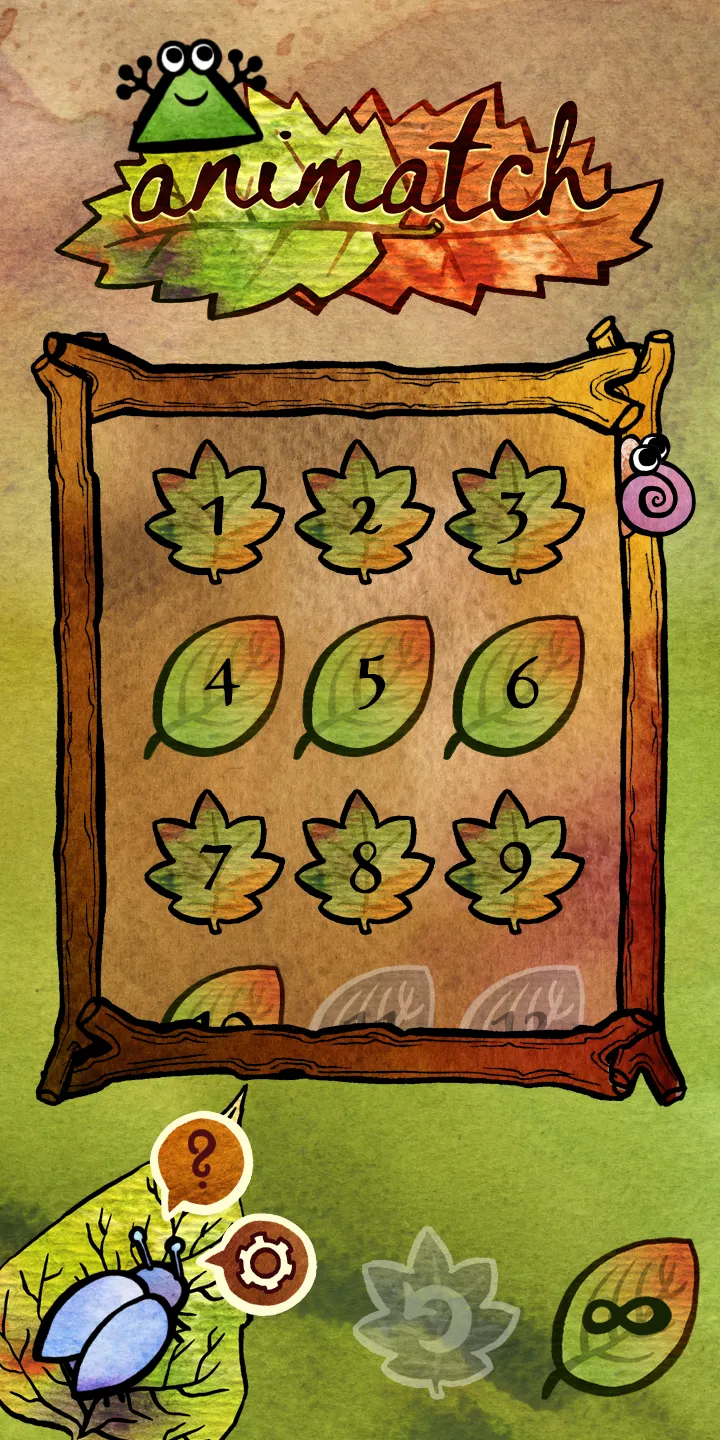 Main menu
