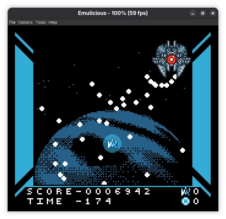 Emulicious Game Boy Color - Dangan GB2